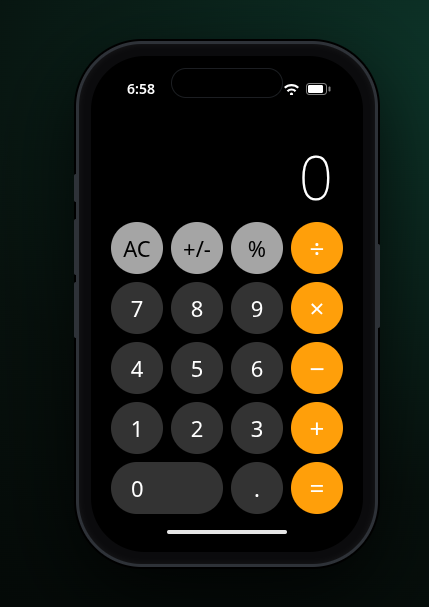 Calculator live demo
